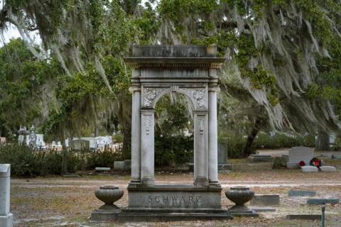 Savannah: rondleiding door koloniale parkbegraafplaats