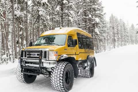 From Jackson: 4-Day Grand Teton and Yellowstone Winter Tour