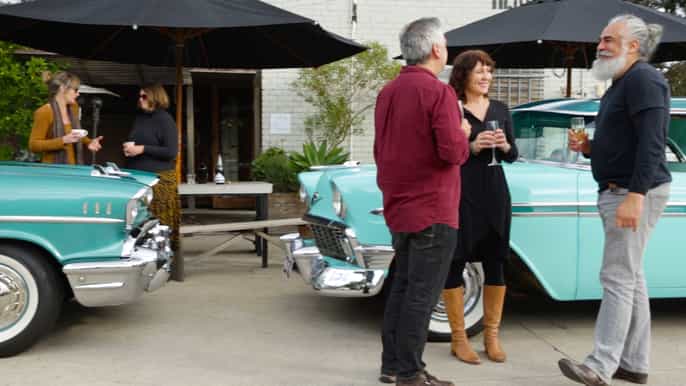 melbourne yarra valley food wine tour in a 56 chevrolet