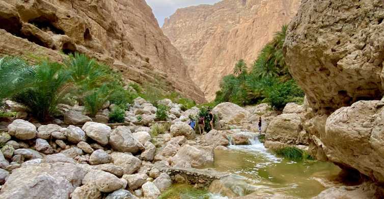 Muscat Wadi Shab and Bimmah Sinkhole Private Full Day Tour GetYourGuide