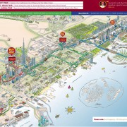 Abu Dhabi en Dubai: hop on, hop off-busticket