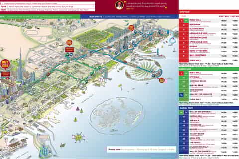 Dubai: Bilhete de ônibus Hop-On Hop-Off Classic ou Premium