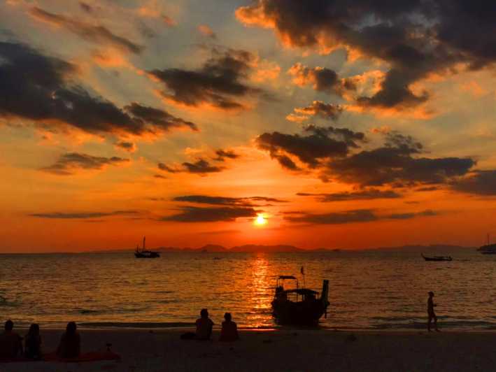 Krabi: 4 Inseln Sonnenuntergang Longtail Bootstour mit BBQ Abendessen