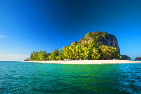 Krabi: snorkeltocht bij zonsondergang op 4 eilanden met barbecuedinerKrabi: 4 eilanden zonsondergang en nacht snorkeltocht privé