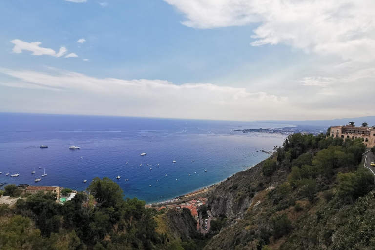 Catania: excursión de un día a Giardini, Taormina y CastelmolaVisita guiada en español