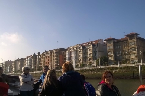 Bilbao: Wycieczka łodzią i chodzeniem z PintxosBilbao: Francuska wycieczka łodzią i zwiedzaniem z Pintxos