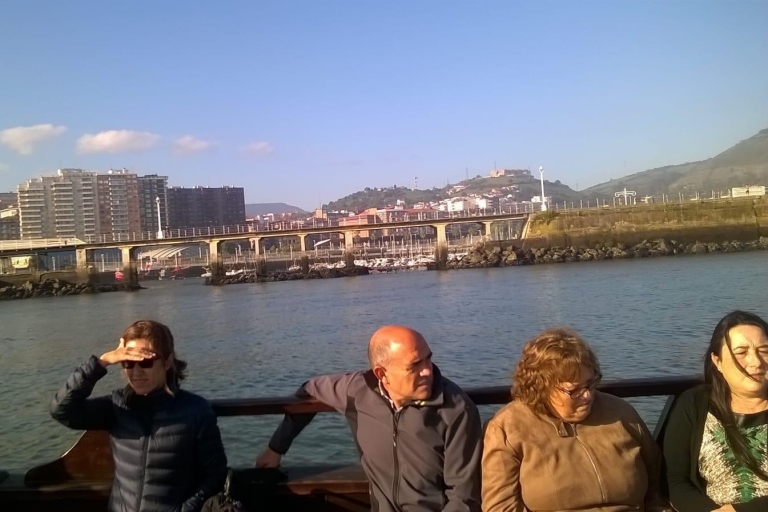 Bilbao : croisière et visite guidée à pied et pintxosBilbao : croisière et visite à pied en anglais et pintxos