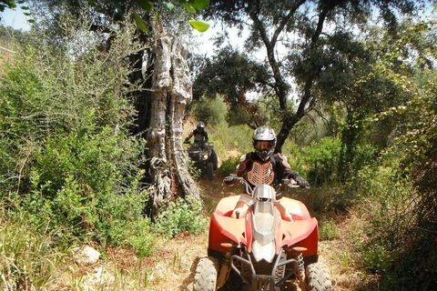 Depuis Albufeira : Paderne Adventure Quad Ride3 heures d&#039;aventure en quad (2 personnes par quad)