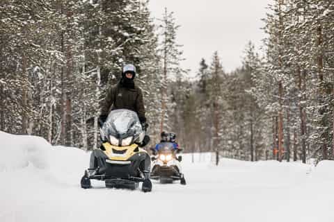 Rovaniemi: Snowmobile Safari, Reindeer and Husky Farm