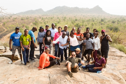 Akra: Całodniowa ekologiczna wycieczka po wzgórzach Shai, jaskiniach i łodziAkra: całodniowa ekologiczna wycieczka po Shai Hills i Akosombo