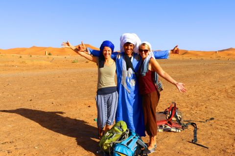 From Ouarzazate: Private 2-Day Tour to Erg Chegaga