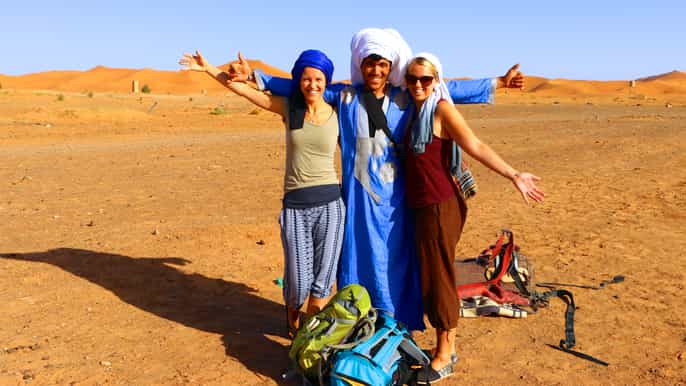 from ouarzazate private 2day tour to erg chegaga