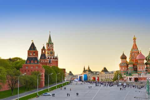 Moscow: City Walking Tour with Rooftop View