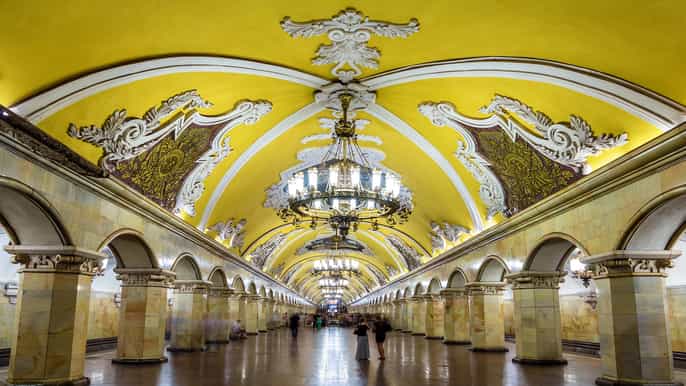 moscow metro the state tretyakov art gallery tour
