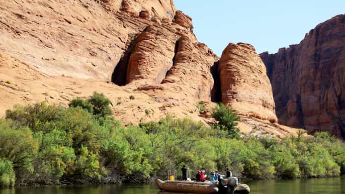 grand canyon glen canyon and horseshoe bend raft trip
