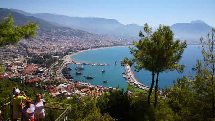 alanya city tour and alanya castle with cable car