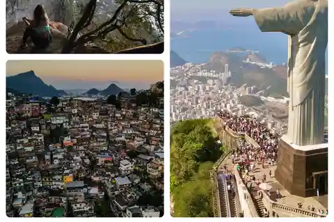 Visite d'une journée à Rio de Janeiro avec des images de drone