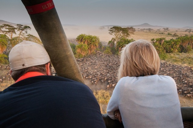 Visit Serengeti National Park Balloon Safari at Dawn in Serengeti National Park