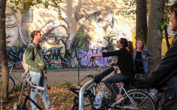 Berlin: Private 3-stündige Street Art Radtour