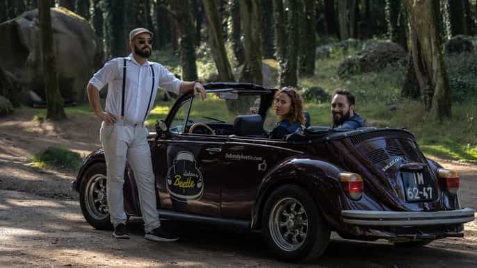 sintra e belém excursão gastronômica em fusca conversível