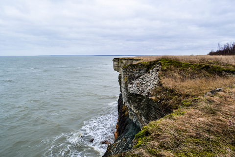 Tallinn: excursion d'une journée aux falaises côtières et aux carrières soutenues de Rummu