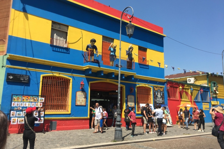 Buenos Aires: Kleingruppen-Tour & Bootsfahrt-OptionTour mit Abholung in Innenstadt Buenos Aires