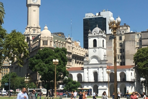 Buenos Aires: stadstour van 4 uur & optionele rondvaartTour met hotelophaalservice in het centrum van Buenos Aires