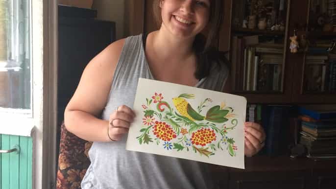 petrykivka painting workshop