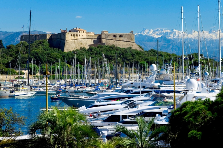 De Nice: visite privée d'une demi-journée à Cannes et Antibes