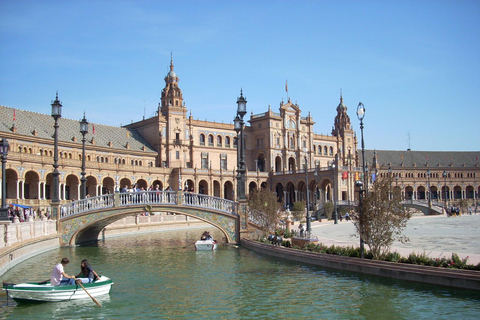 From Malaga: Guided Seville Day Trip Private transfer and group tour of Giralda