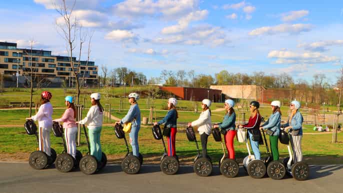 prague segway sightseeing liveguided tour