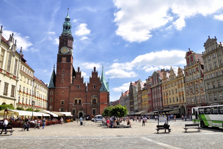 Z Warszawy: całodniowa prywatna wycieczka po Wrocławiu