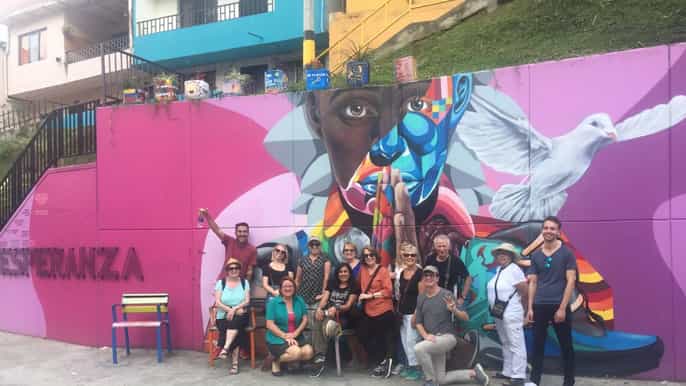 medellin comuna 13 and social innovation tour