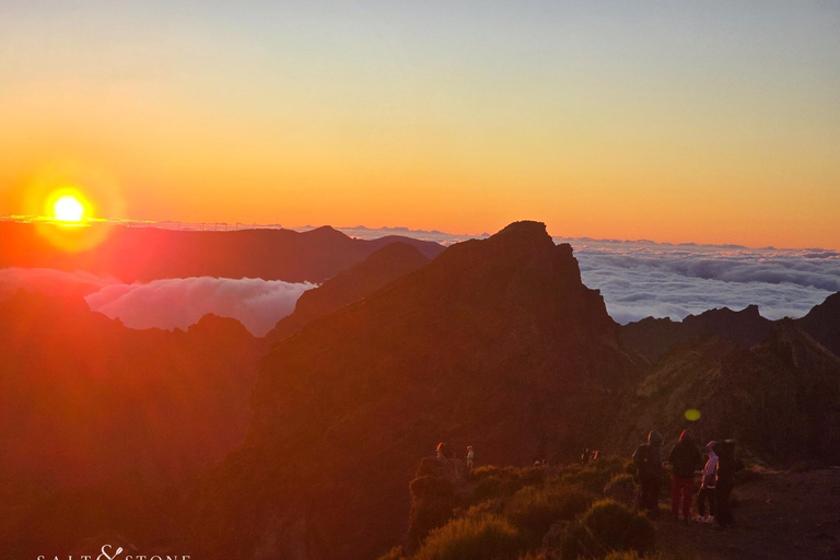 Madeira: Pico do Arieiro Sunset & Stairway to Heaven Walk Pico do Arieiro Sunset & Optional Stairway to Heaven Walk