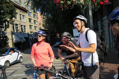 Gastown, Chinatown e Granville Island - Passeios de bicicleta em Vancouver