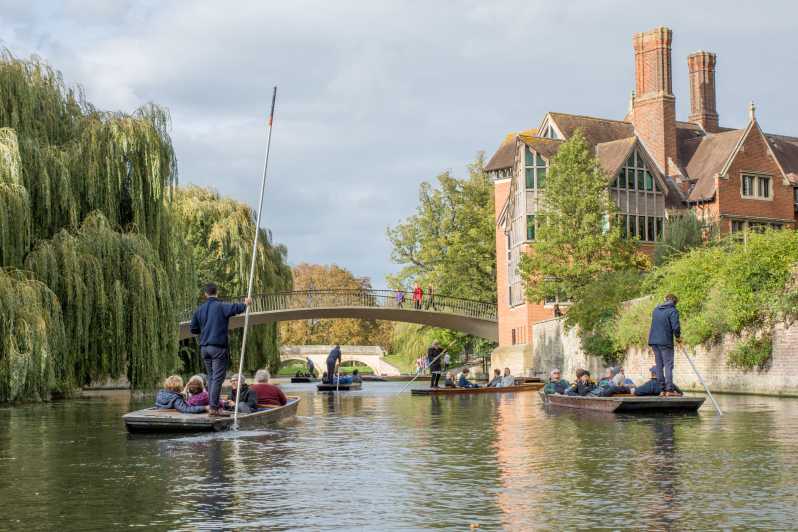 Cambridge: Tour di punting sul fiume Cam