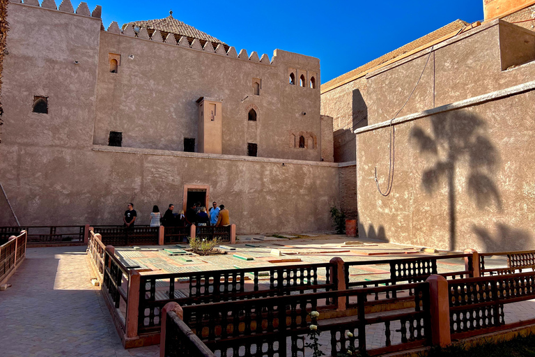Marrakech Saadian Tombs Entry Ticket with Digital Guide App