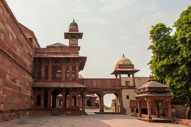 Agra tur med övernattning med Taj Mahal och Fatehpur Sikri