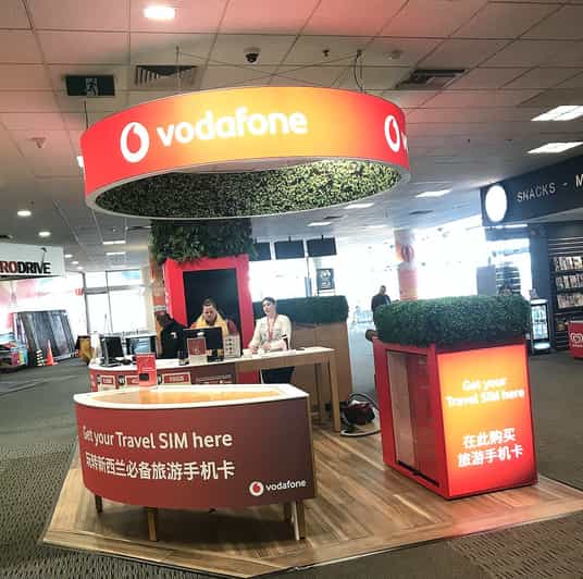 Aéroport de Christchurch Carte SIM 4G pour la NouvelleZélande GetYourGuide