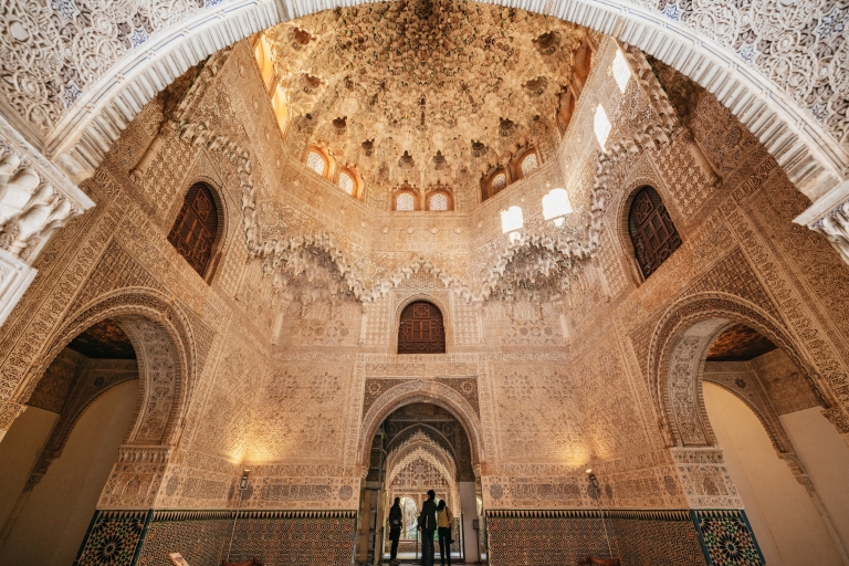 Grenade : visite guidée de l'Alhambra, palais nasrides, jardins