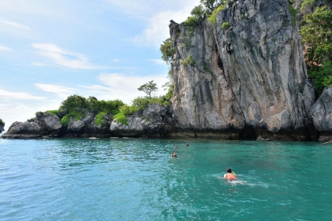 Krabi: Apnée et plongée en apnée à Yawasam et sur l'île de TaluPoint de rencontre à l'hôtel Phra Nang Inn à Ao Nang