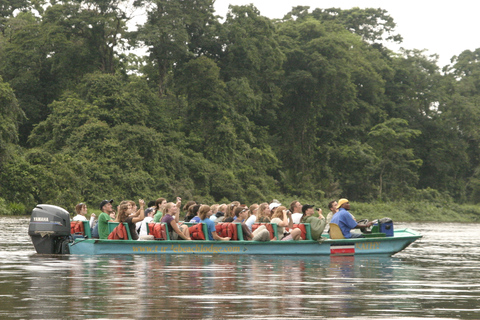 San José: Excursión de un día al Parque Tortuguero con desayuno y almuerzo