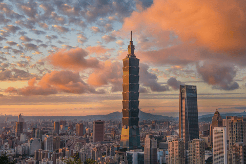 Taiwan flygplats: Taipei City eller Norra Taiwan Privat tur6-timmars stadsvandring i Taipei