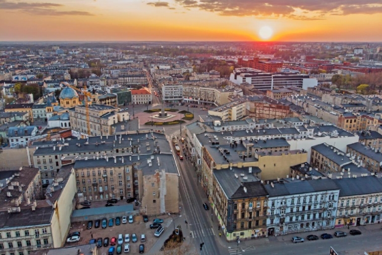 Lodz: excursion d'une journée complète au départ de Varsovie en voiture privée