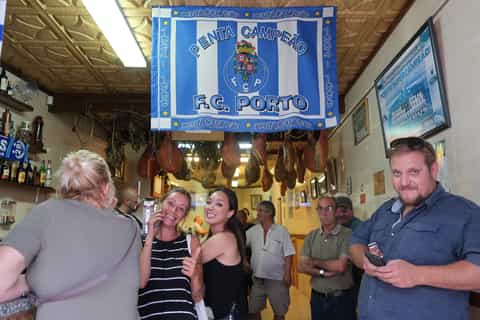 porto food tasting walking tour with wine