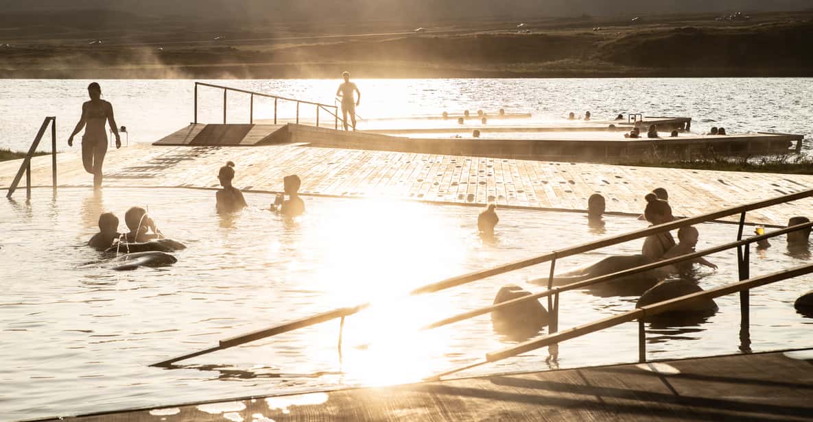 Bains de Vök: entrée des bains géothermiques de l'est de l'Islande
