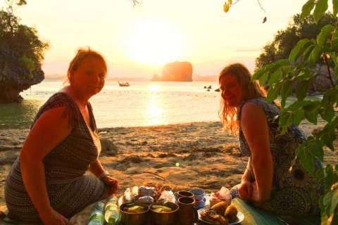 Krabi: Hong Island Sunset Tour and BBQ Dinner Private Speed Boat Tour