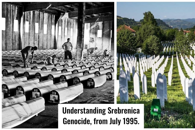 Comprender el genocidio de Srebrenica + Almuerzo con una familia localExcursión de día completo con almuerzo para estudiar el genocidio de Srebrenica