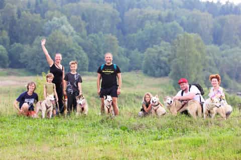 From Moscow: Dog-Trekking with Optional Kayaking