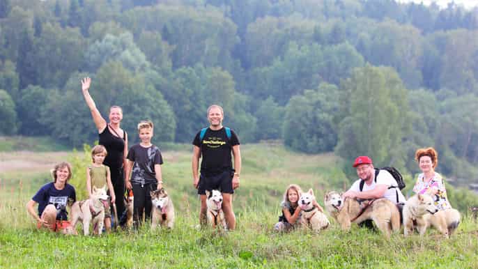 from moscow dogtrekking with optional kayaking